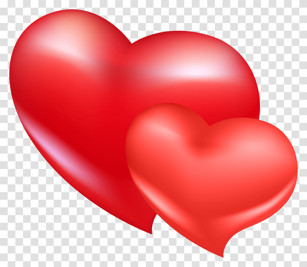Double Heart Emoji Red Transparent Png