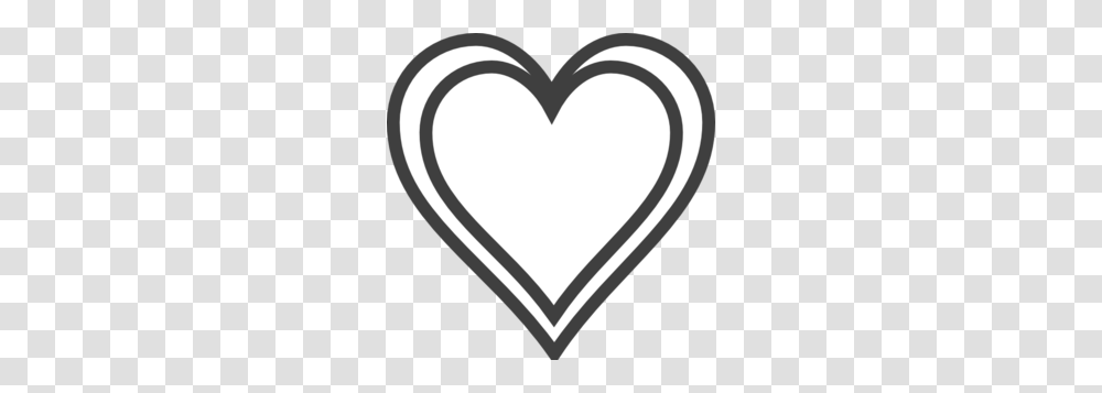 Double Heart Outline Clip Art, Rug, Label, Sticker Transparent Png