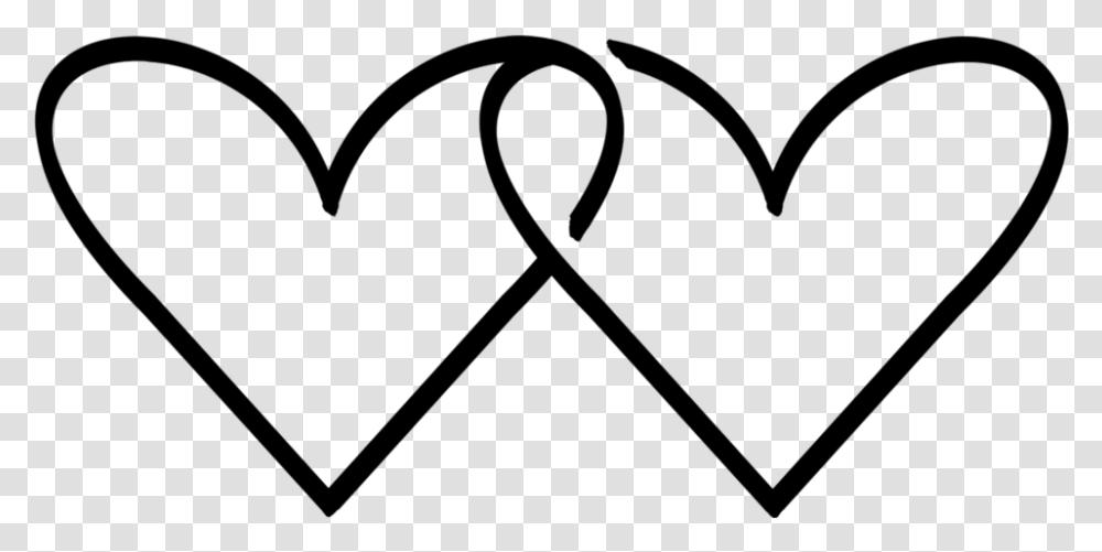 Double Hearts Download Heart, Gray, World Of Warcraft Transparent Png