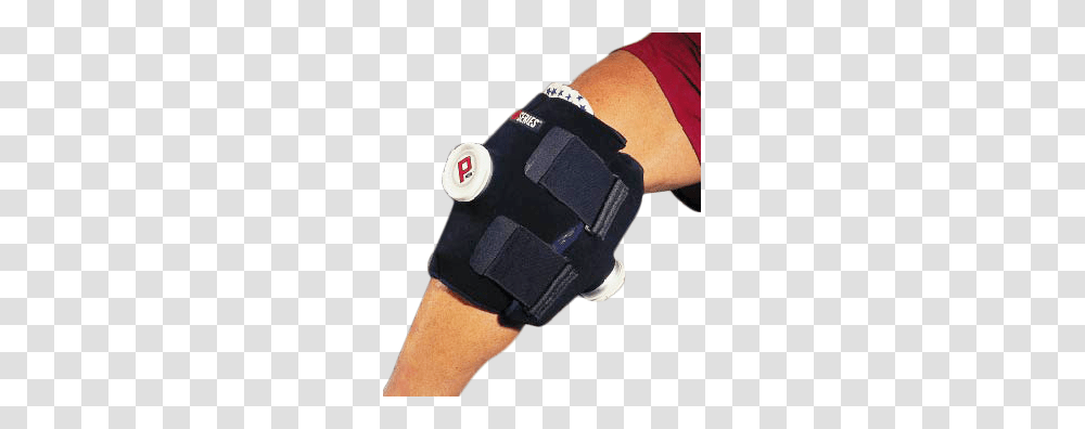 Double Knee Ice Pack And Wrap Knee Ice Wraps, Brace, Person, Human, Arm Transparent Png