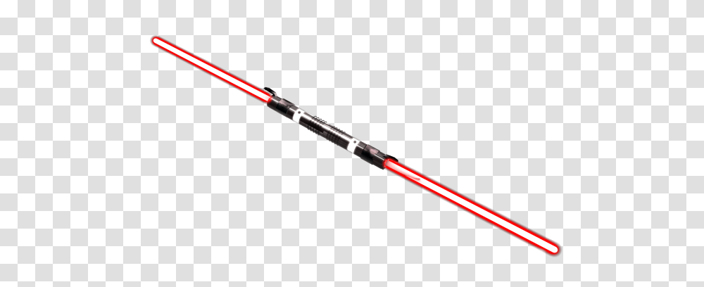 Double Lightsaber Free Model, Weapon, Weaponry, Stick, Blade Transparent Png