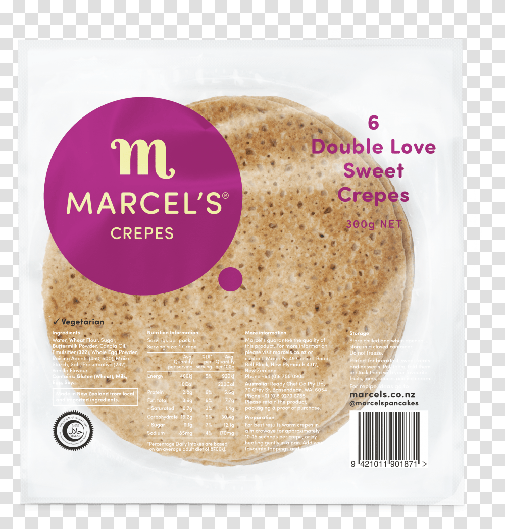 Double Love Sweet Crepes Marcels Marcel Crepes Transparent Png