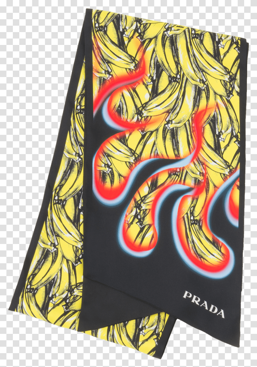 Double Match Bananas Printed Silk Scarf Crest, Sea, Outdoors, Water, Nature Transparent Png
