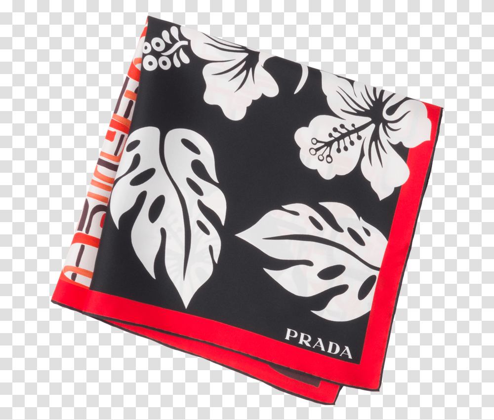 Double Match Hibiscus Printed 55 Silk Scarf Cartoon, Clothing, Apparel, Text, Flag Transparent Png