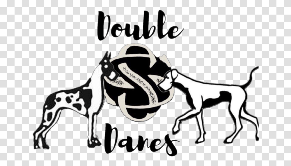 Double S Danes Ancient Dog Breeds, Label, Stencil, Horse Transparent Png