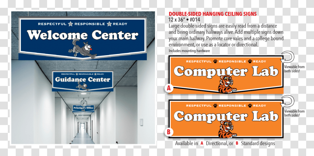 Double Sided Hanging Ceiling Signs Double Sided Hanging Signs, Poster, Advertisement, Flyer Transparent Png