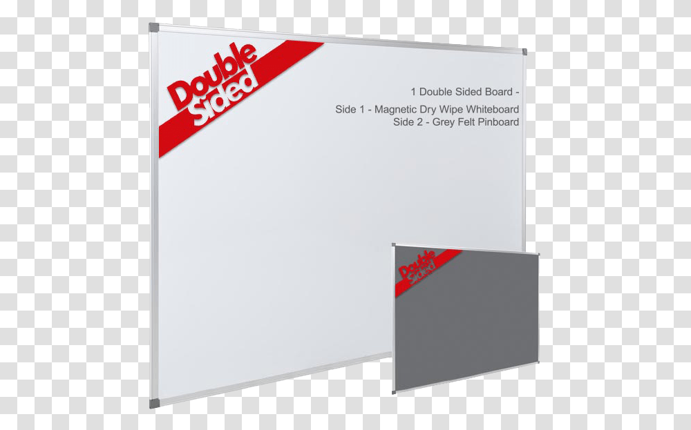 Double Sided Whiteboard And Pin Board Envelope, Mail, Flyer, Poster, Paper Transparent Png