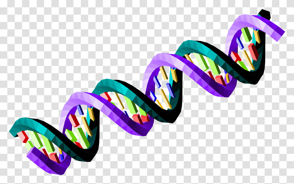 Double Stranded Dna Sequence Background Dna Strand Clipart, Light, Neon, Purple Transparent Png