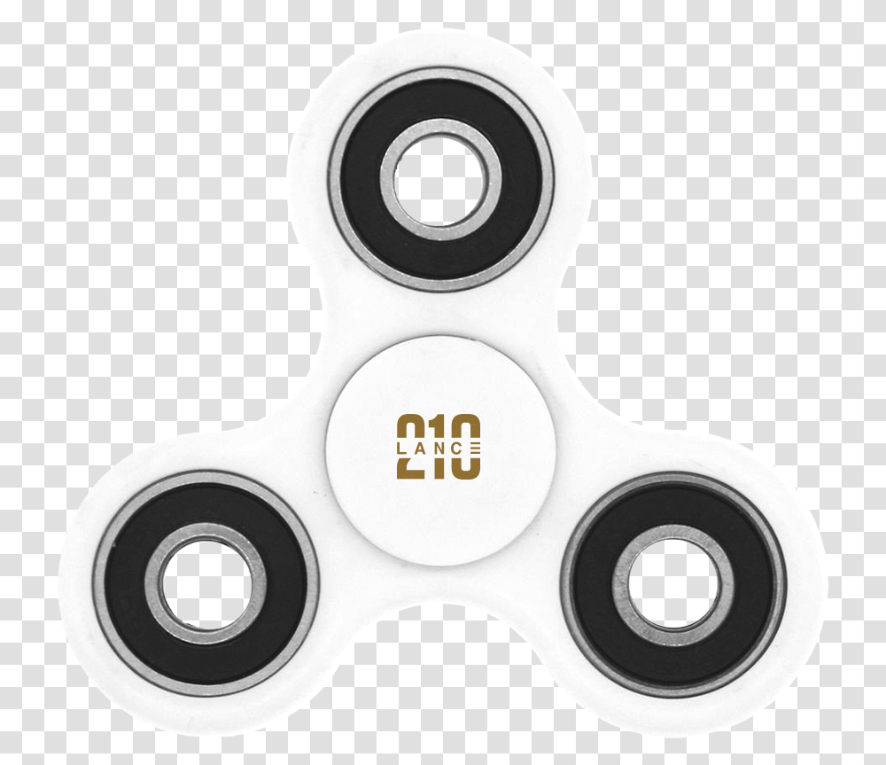 Double Tap To Zoom White Fidget Spinner, Electronics, Binoculars, Weapon, Weaponry Transparent Png