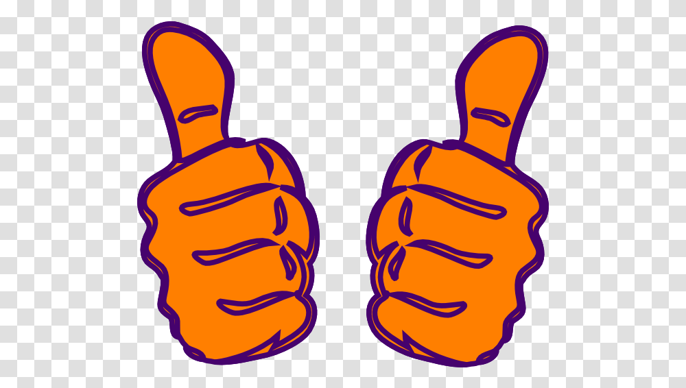 Double Thumbs Up Lighter Orange Clip Art Double Thumbs Up, Hand, Fist Transparent Png