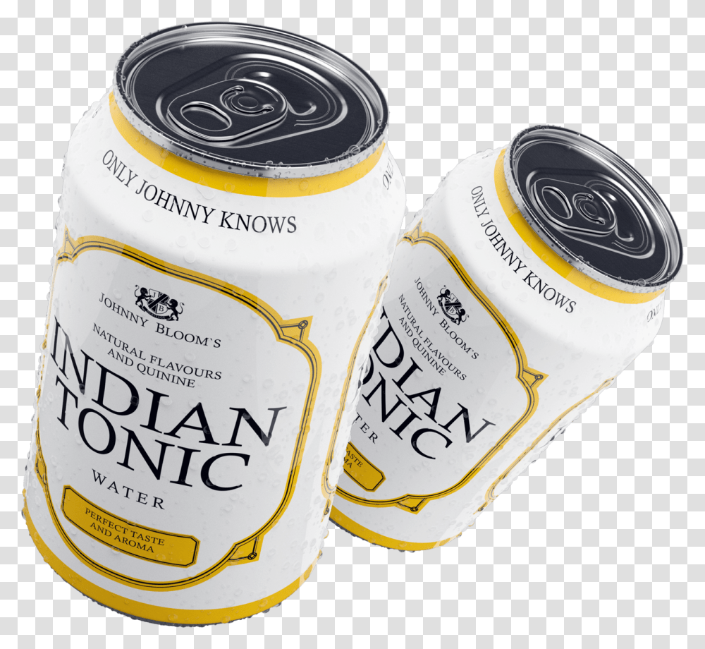 Double Tonic Indian Tonic Johny Blooms, Tin, Can, Alcohol, Beverage Transparent Png