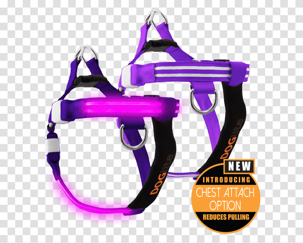 Double Trouble Led Dog Harness Pet Harness, Toy, Water Gun, Leash Transparent Png