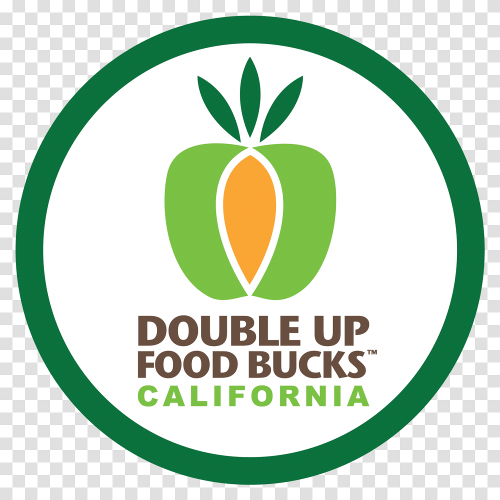 Double Up Food Bucks California Spur Double Up Food Bucks, Logo, Symbol, Label, Text Transparent Png