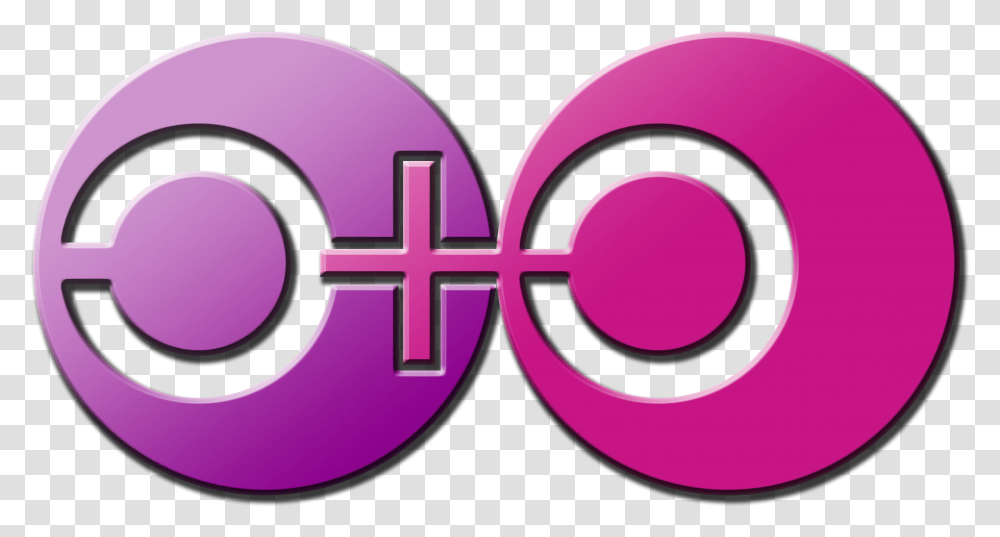 Double Venus Circle, Purple Transparent Png