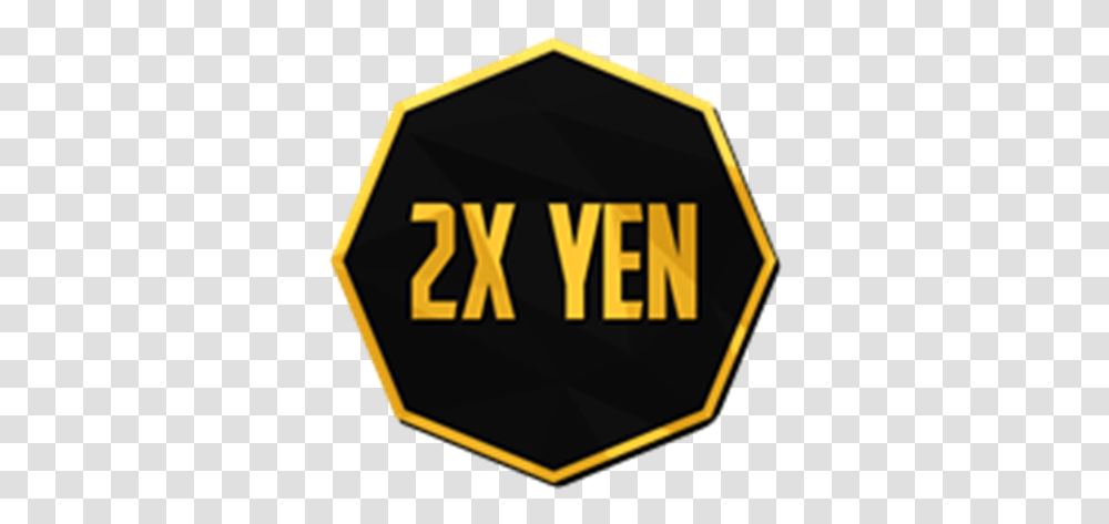 Double Yen Roblox Enthusiast Network, Symbol, Sign, Text, Road Sign Transparent Png
