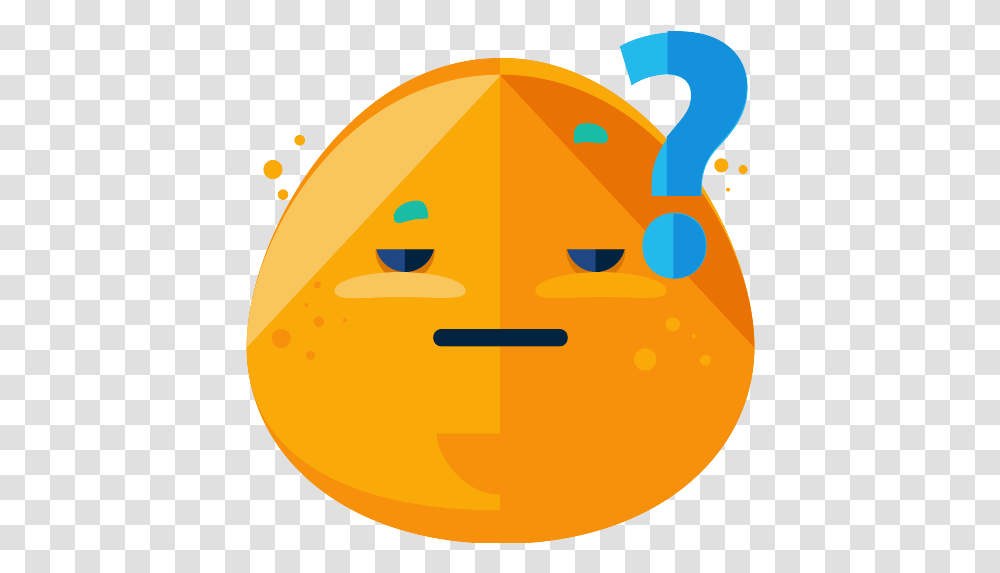 Doubt Icon Icon, Food, Pac Man, Citrus Fruit, Plant Transparent Png