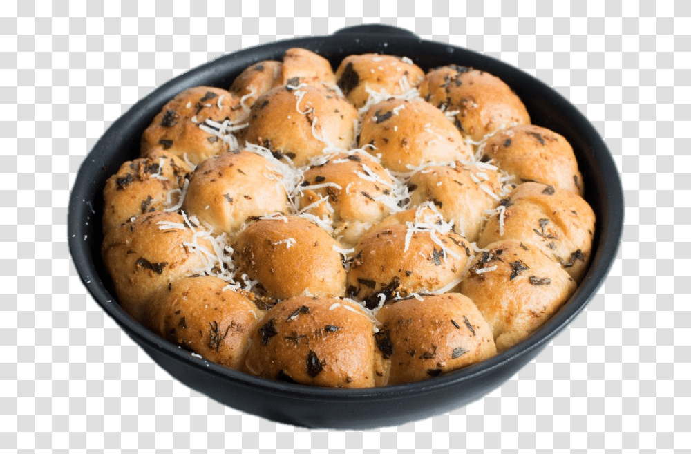 Dough Balls Topped With Cheese Dough, Bread, Food, Bun, Dish Transparent Png