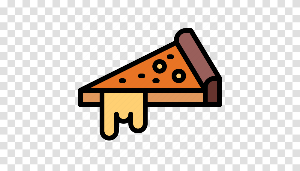 Dough Food Pizza Slice Icon, Label, Triangle Transparent Png