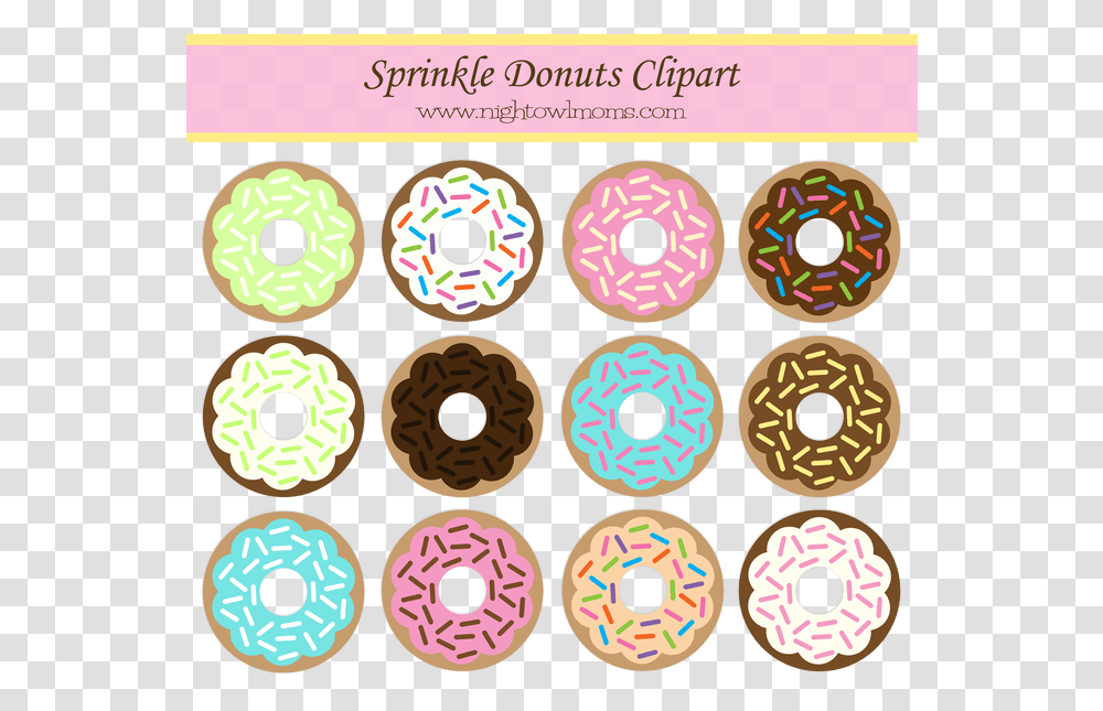 Doughnut Clipart Real Donut Donut Clipart, Pastry, Dessert, Food, Icing Transparent Png