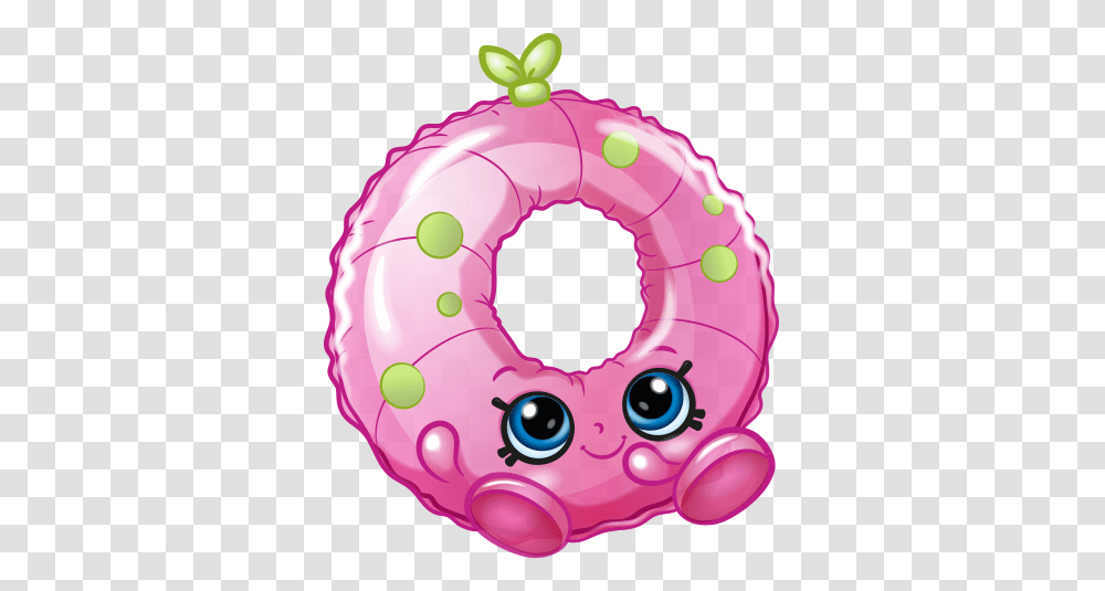 Doughnut Clipart Shopkins, Pastry, Dessert, Food, Donut Transparent Png