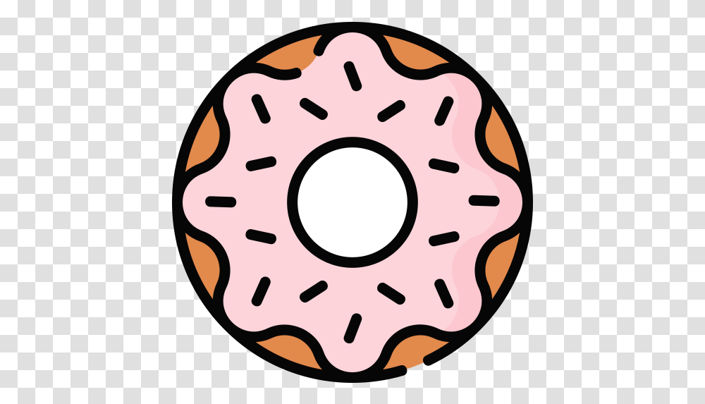Doughnut Free Vector Icons Designed Dot, Pastry, Dessert, Food, Donut Transparent Png