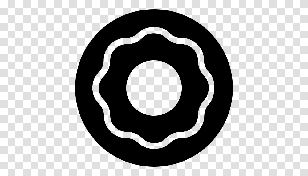 Doughnut Icon, Gray, World Of Warcraft Transparent Png