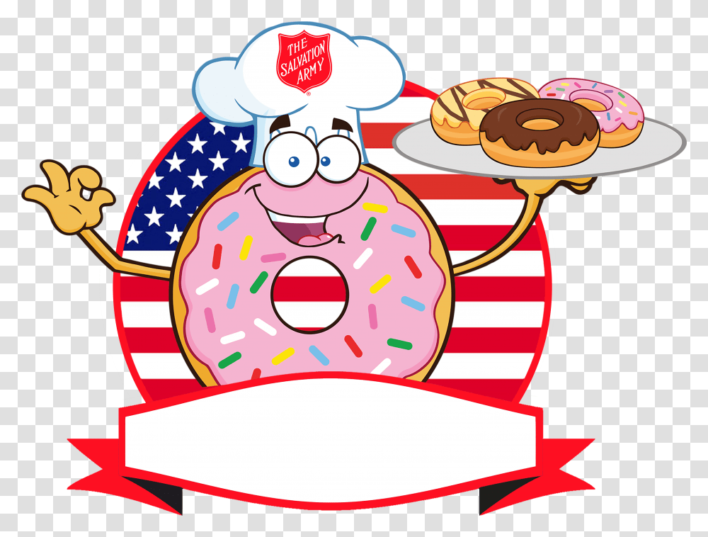 Doughnut King Character, Pastry, Dessert, Food, Donut Transparent Png