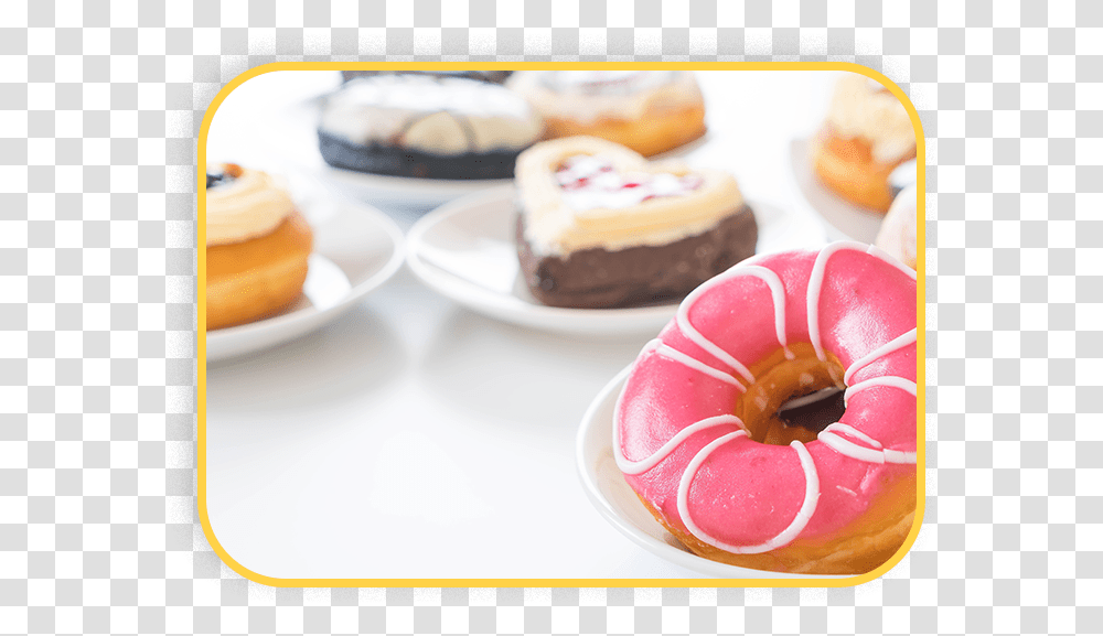 Doughnut, Pastry, Dessert, Food, Donut Transparent Png