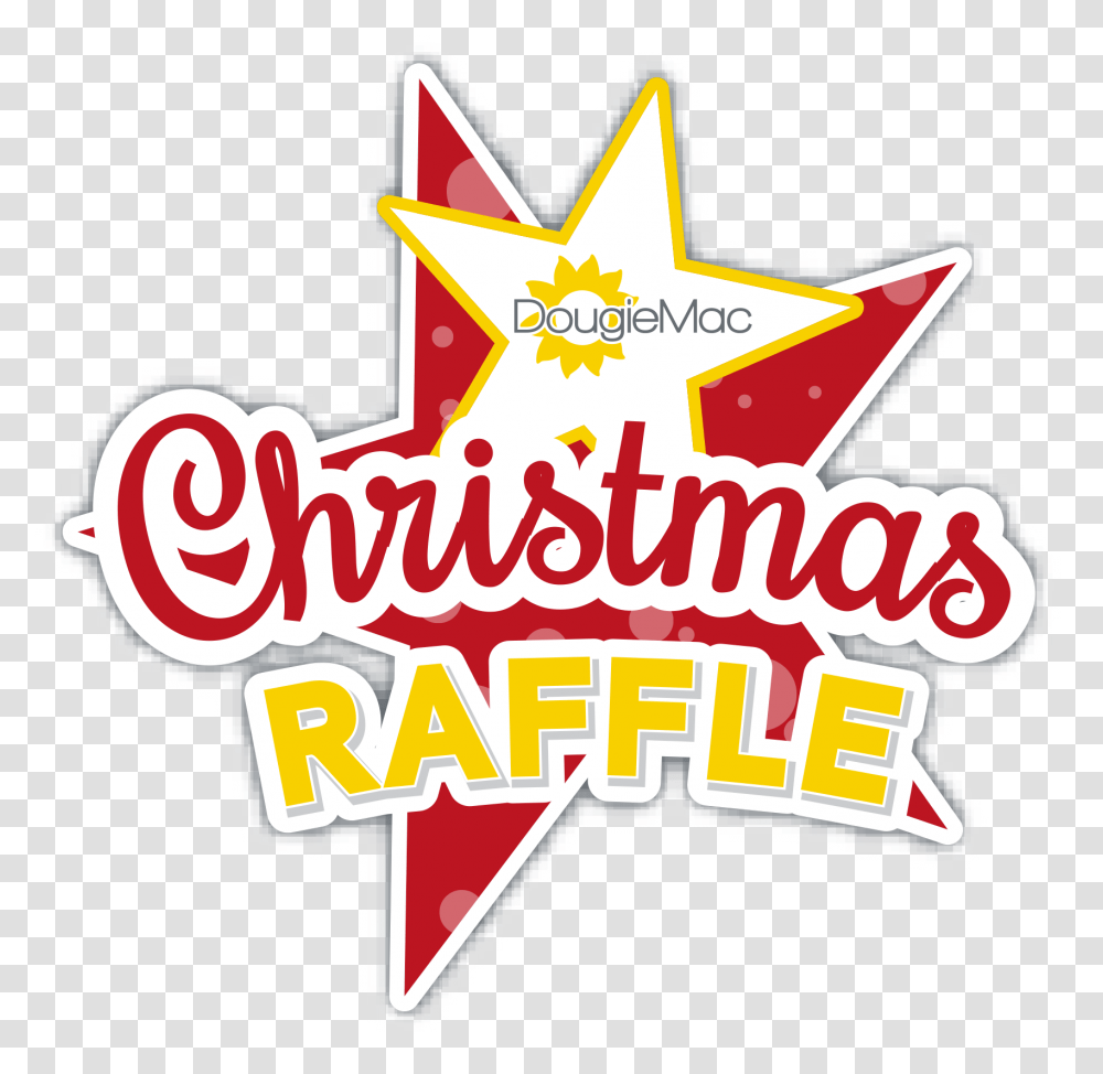 Dougie Mac Launches Christmas Raffle Christmas Raffle Clipart, Outdoors, Symbol, Text, Nature Transparent Png