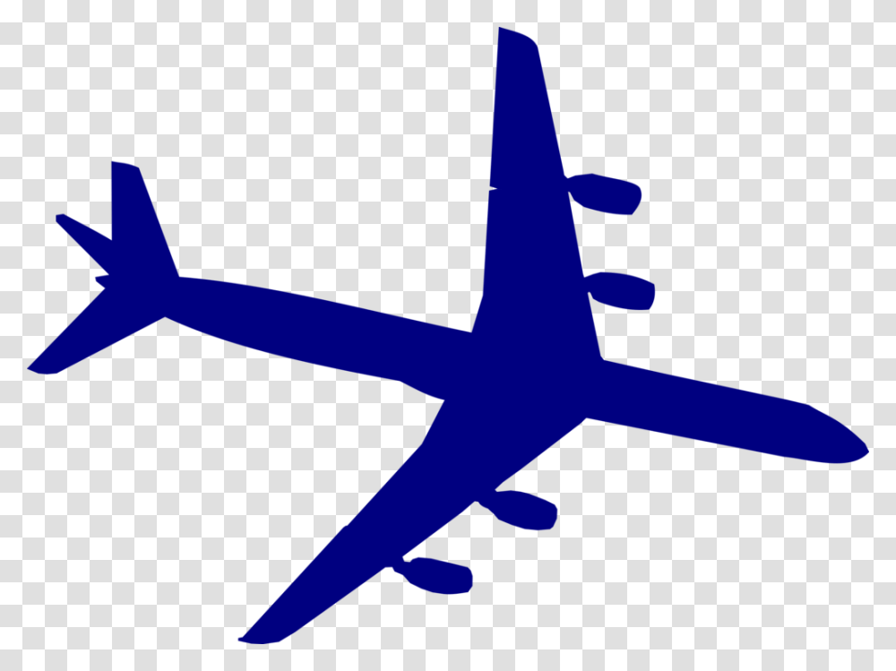 Douglas Dc Douglas Dc Airplane Aircraft Silhouette Free, Vehicle, Transportation, Cross Transparent Png