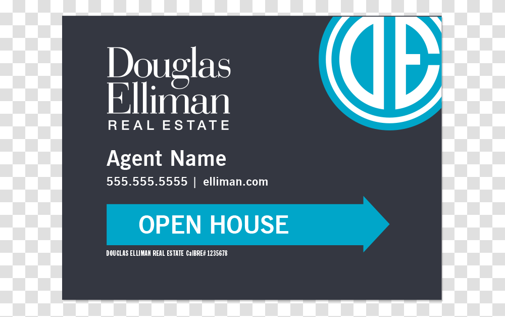 Douglas Elliman Real Estate Sign, Paper, Flyer, Poster Transparent Png