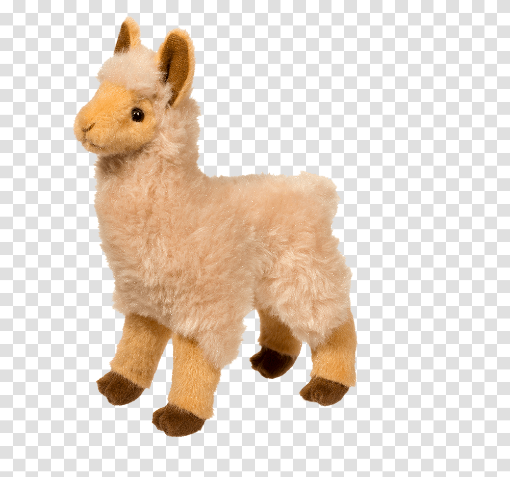 Douglas Jasper Golden Llama Plush Llama, Animal, Mammal, Figurine, Toy Transparent Png