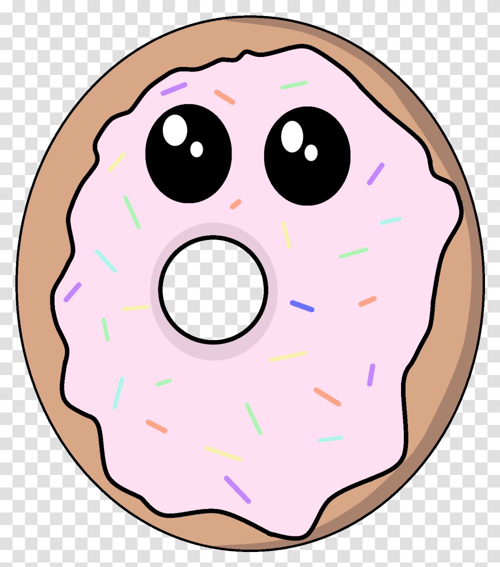 Dougnut Clipart Animated, Pastry, Dessert, Food, Donut Transparent Png