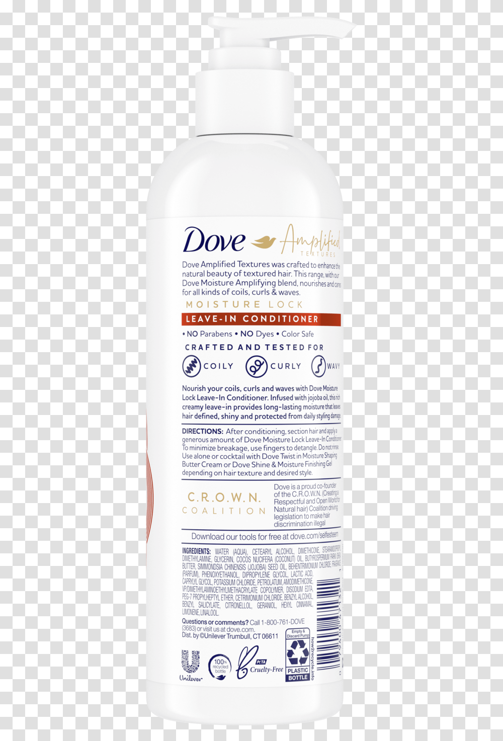 Dove Amplified Textures Leave In Conditioner Lotion, Poster, Advertisement, Flyer, Paper Transparent Png