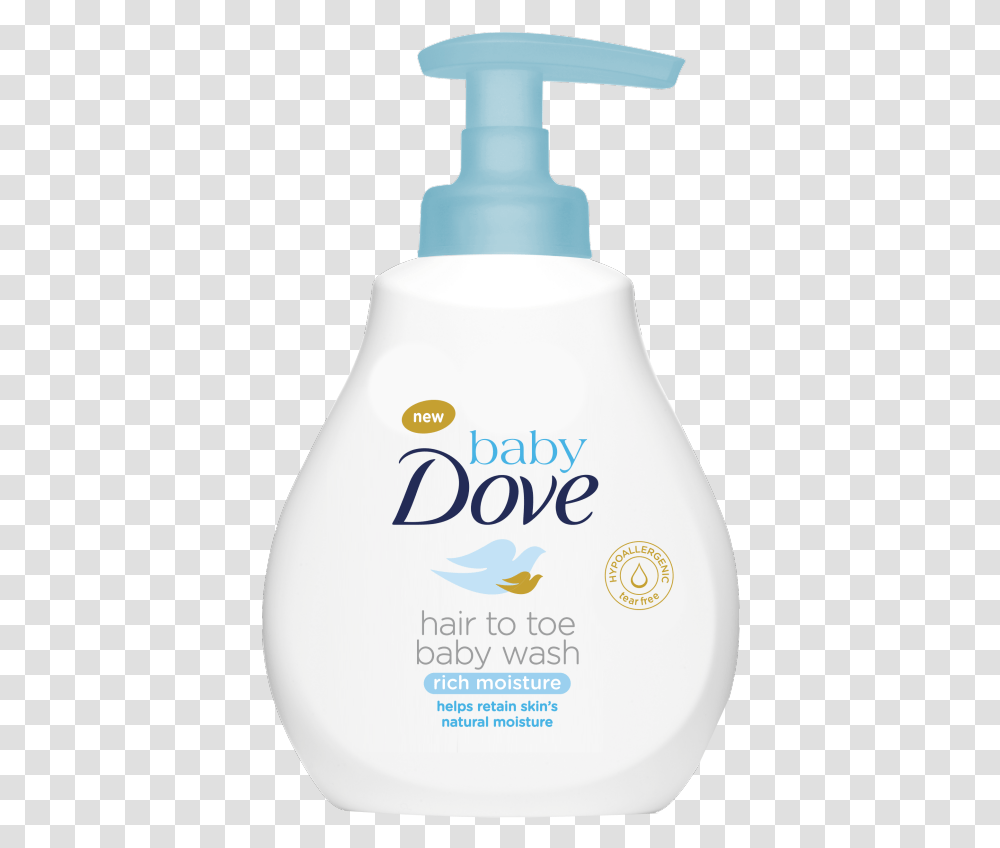 Dove Baby Head To Toe Wash Reviews, Bottle, Cosmetics, Milk, Beverage Transparent Png