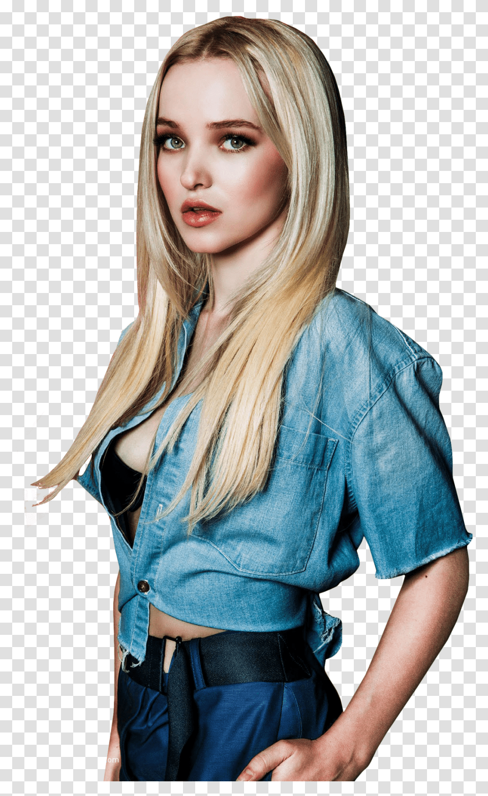 Dove Cameron Side Boob, Blonde, Woman, Girl, Kid Transparent Png