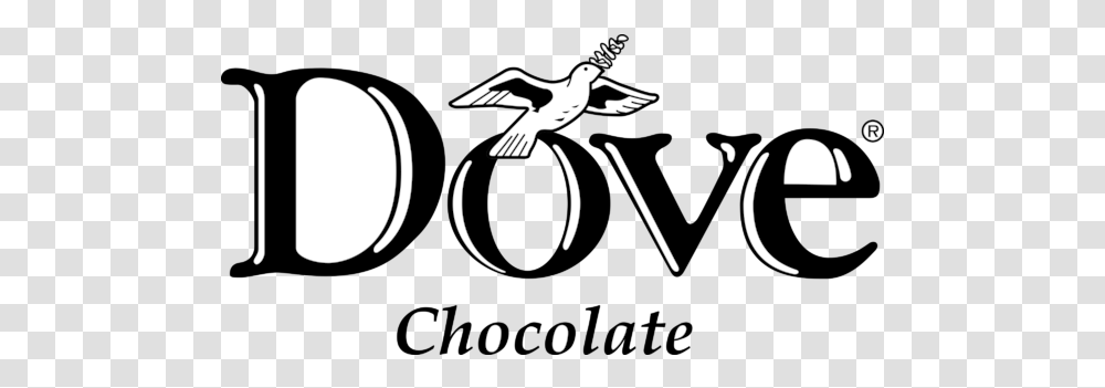 Dove Chocolate, Stencil, Bird, Animal Transparent Png