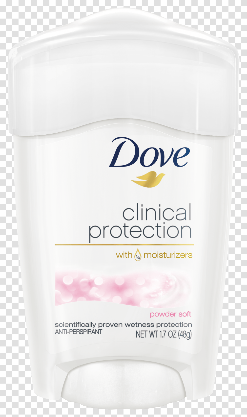 Dove Clinical Protection Antiperspirant Dove Clinical Protection With 1 4 Moisturizers Transparent Png