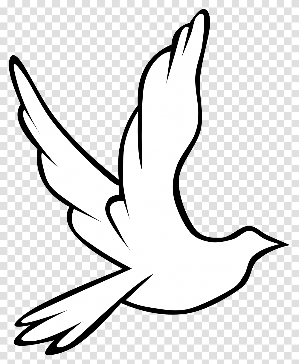 Dove Clipart Prayer, Plant, Flower, Blossom, Stencil Transparent Png