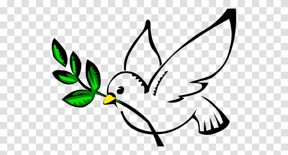 Dove Clipart Zeta Phi Beta, Plant, Leaf, Animal, Green Transparent Png