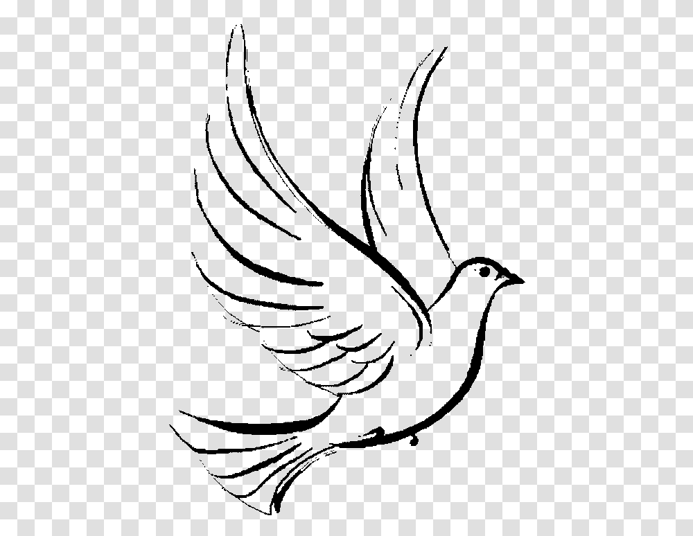 Dove Cross Jesus Christianity Christian God Symbol Background Dove Clipart, Gray Transparent Png