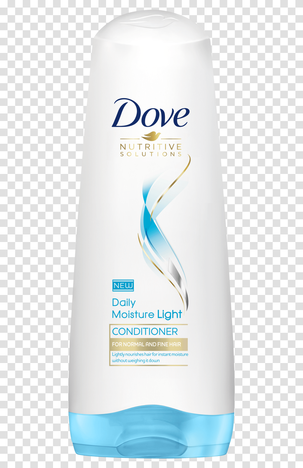 Dove Daily Moisture Light Conditioner 350ml Dove Conditioner For Fine Hair, Bottle, Cosmetics, Shampoo, Spray Can Transparent Png