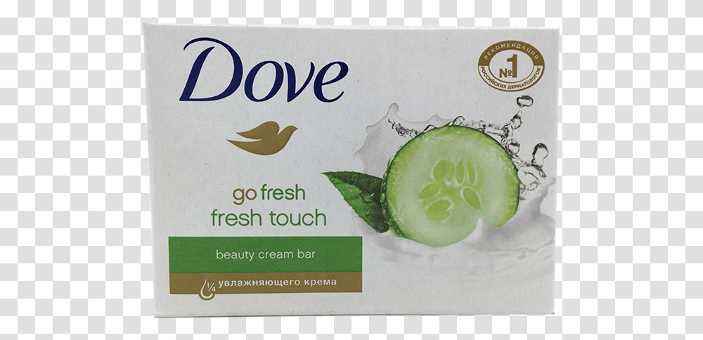Dove Go Fresh Moisture Bathing Bar, Plant, Vegetable, Food, Cucumber Transparent Png