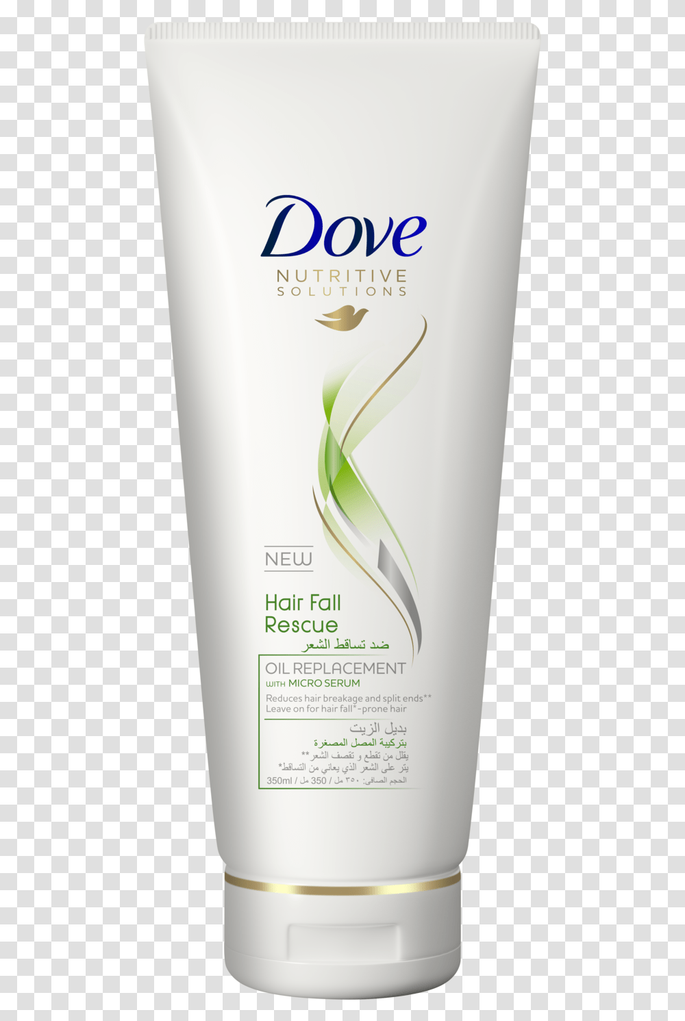 Dove Hair Fall Rescue Oil Replacement 350ml Propolis Cream Forever Living, Bottle, Shampoo, Lotion Transparent Png