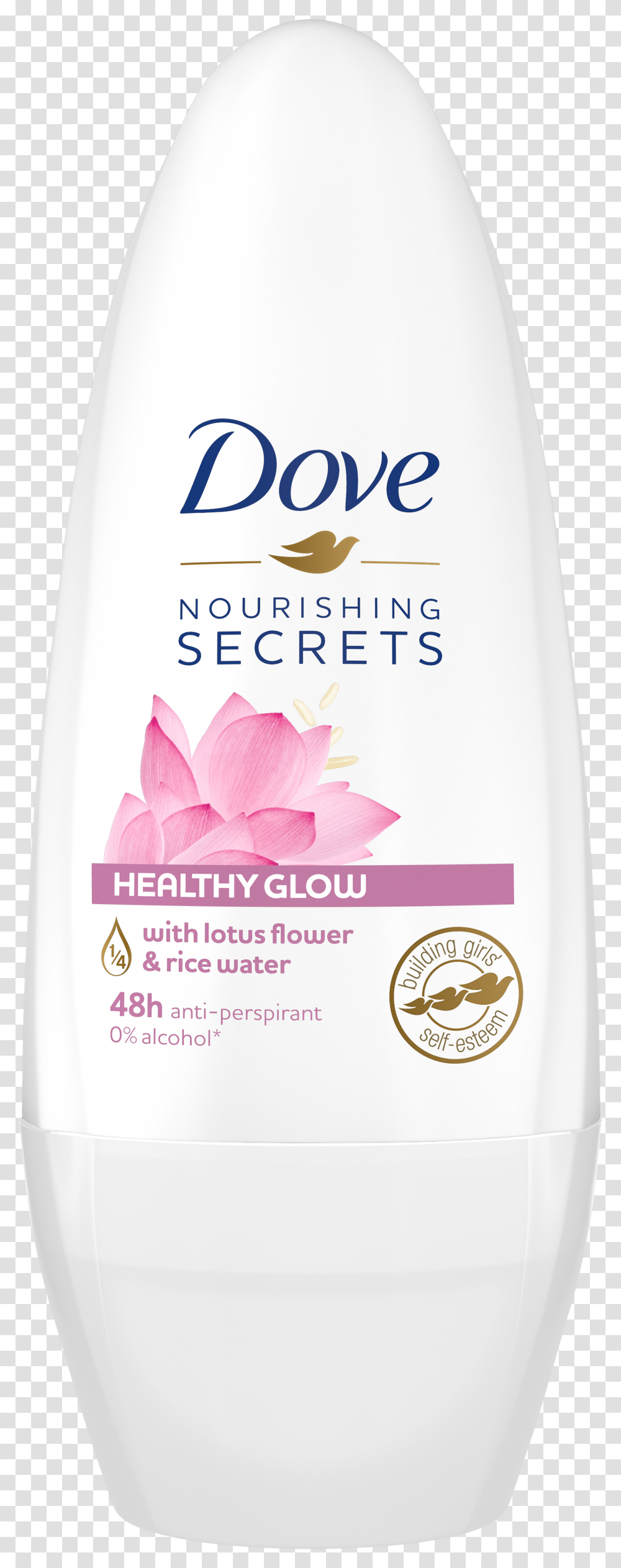 Dove Healthy Glow Roll On 40ml Dove Body Wash Dry Oil Moisture, Bottle, Lotion, Cosmetics, Shampoo Transparent Png