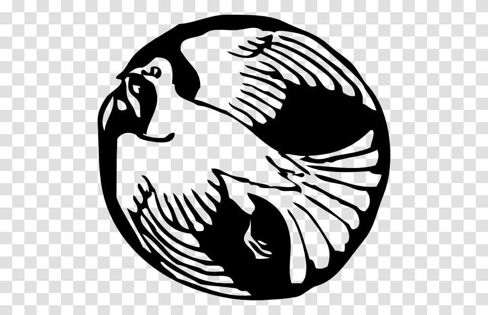 Dove In Circle Clip Art For Web, Bird, Animal, Stencil, Eagle Transparent Png