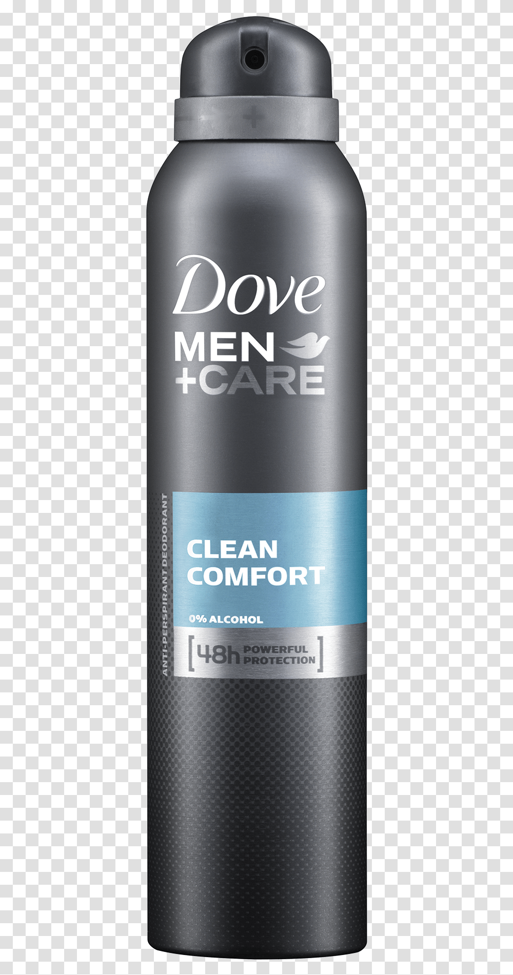 Dove Men's Deodorant Spray Download Cosmetics, Aluminium, Tin, Can, Spray Can Transparent Png
