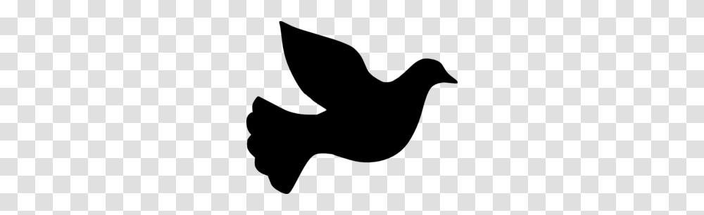 Dove Silhouette Clipart, Gray, World Of Warcraft Transparent Png