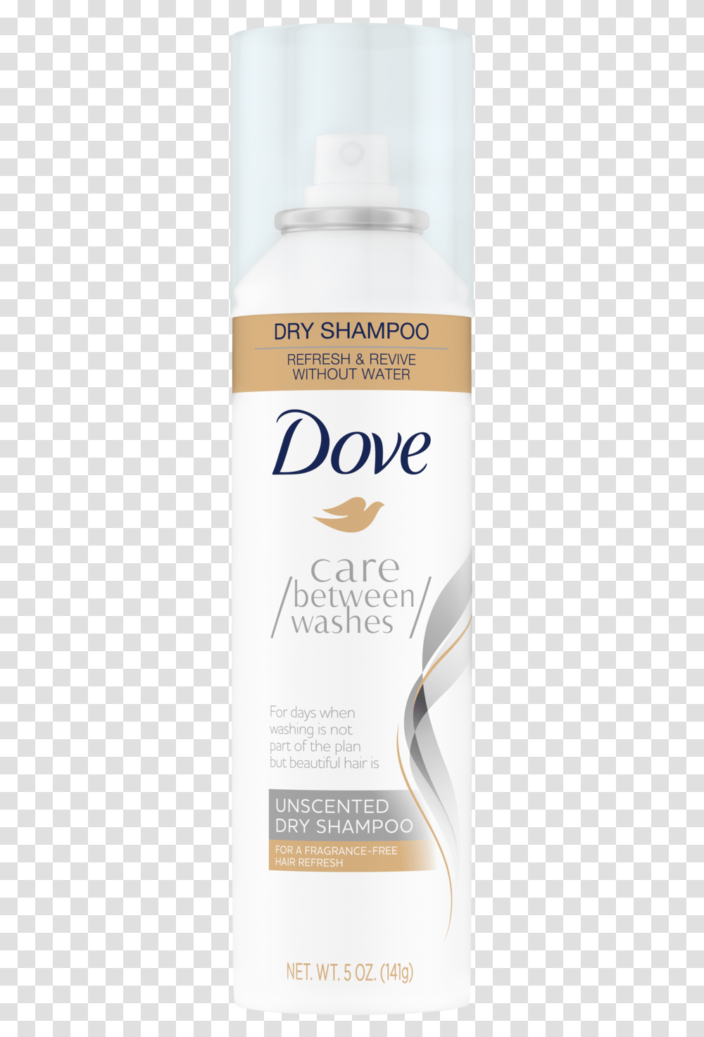 Dove Unscented Dry Shampoo 5 Oz Bottle, Label, Alphabet, Beverage Transparent Png