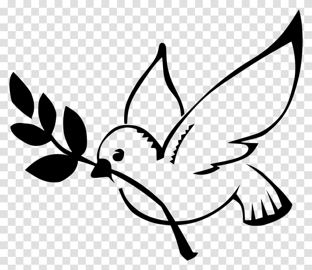 Dove With Olive Branch, Gray, World Of Warcraft Transparent Png